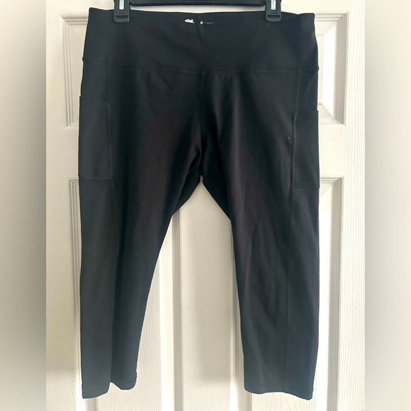 IUGA High Waisted Yoga Pants for Women with Pockets Capri Leggings, XXL, black - Picture 3 of 6